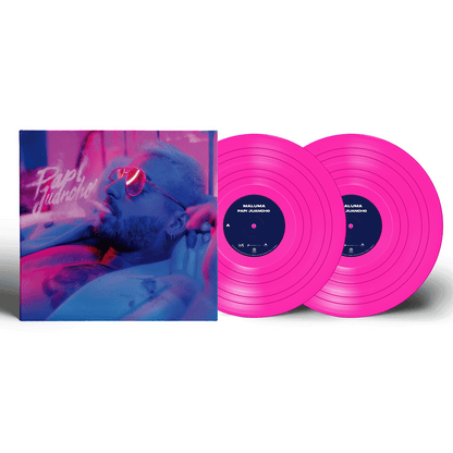Maluma - PAPI JUANCHO Pink Vinyl Record 2 LP