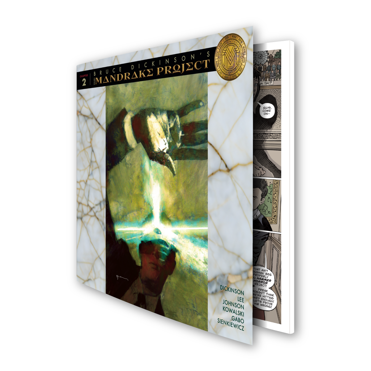 Bruce Dickinson's THE MANDRAKE PROJECT: Issue 2 Standard Edition Book