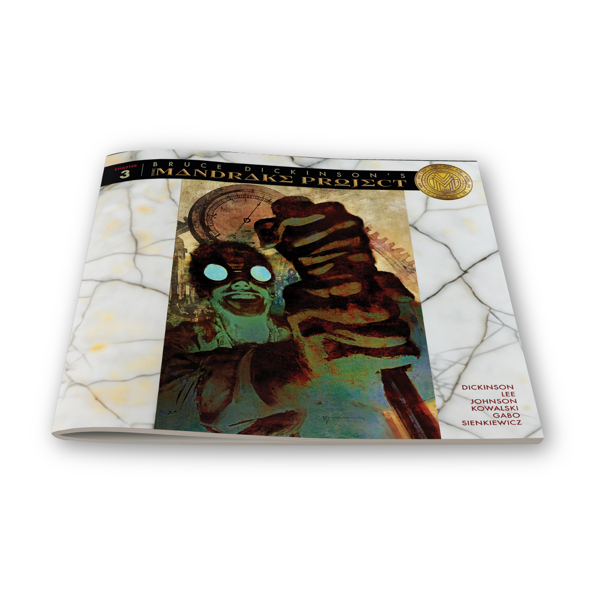 Bruce Dickinson's The Mandrake Project Issue 3 - Standard Edition Book