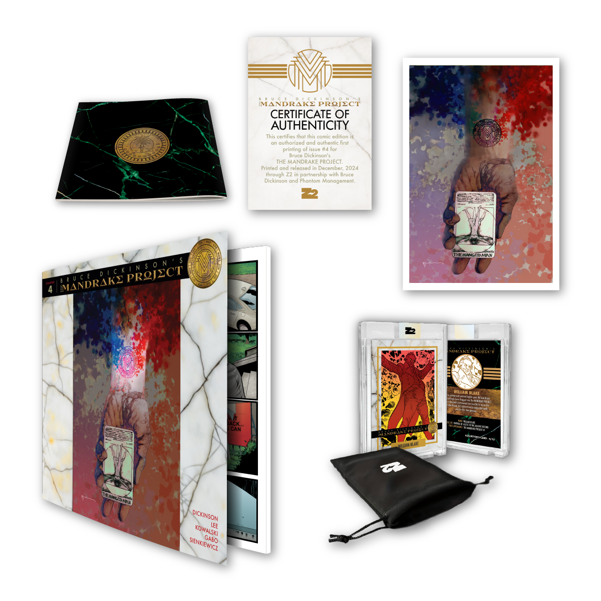 Bruce Dickinson's The Mandrake Project Issue 4 - Deluxe Edition