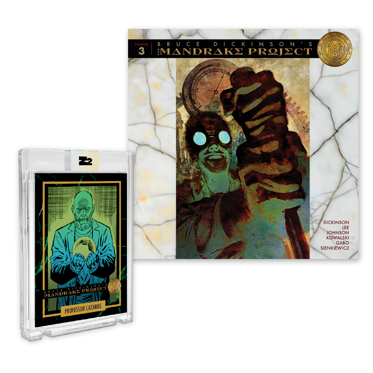 Bruce Dickinson's THE MANDRAKE PROJECT: Issue 3 - Deluxe Edition Book