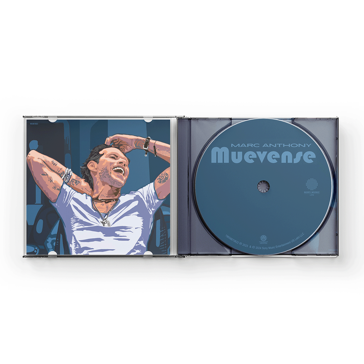 Marc Anthony - Muevense Music CD
