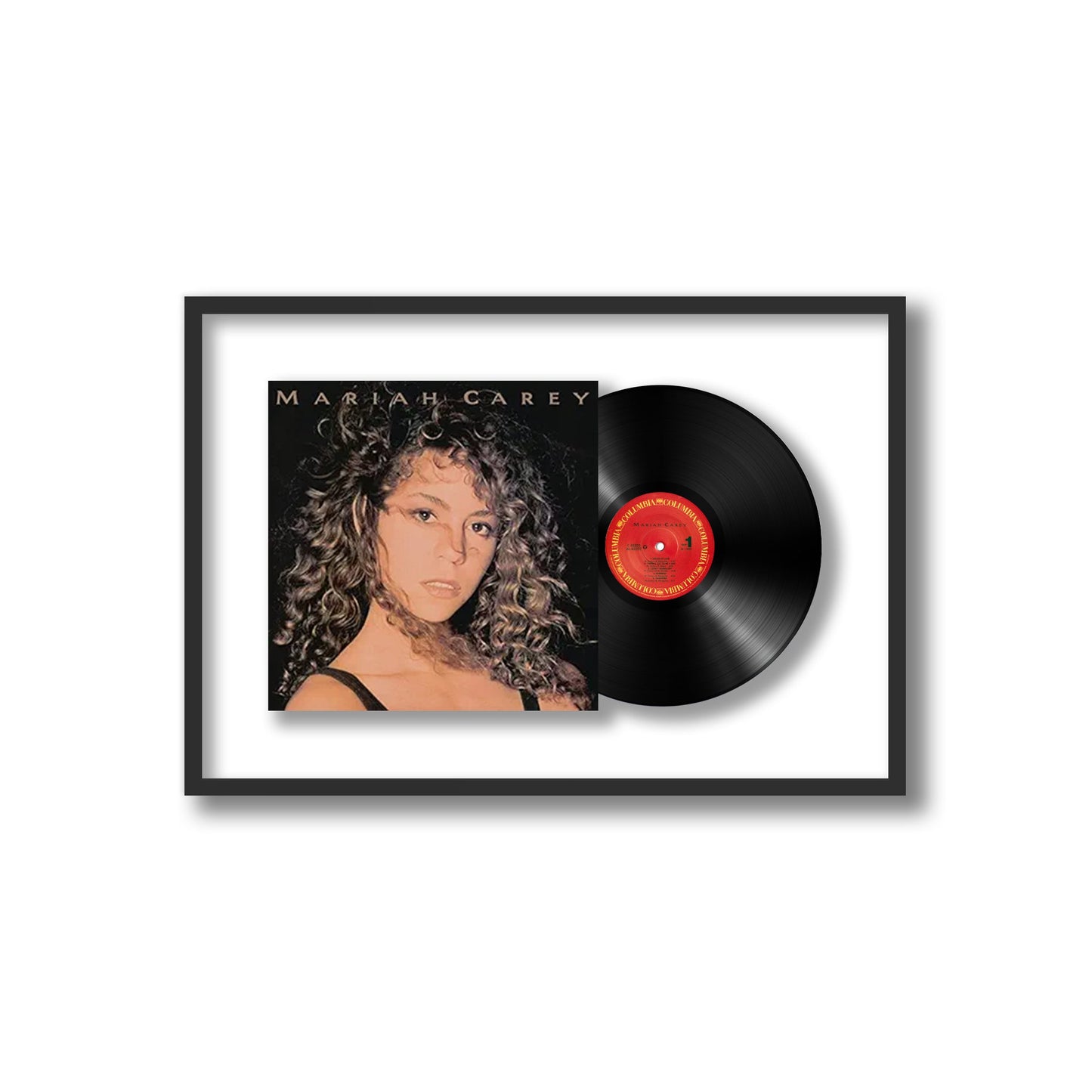 Mariah Framed Vinyl Record