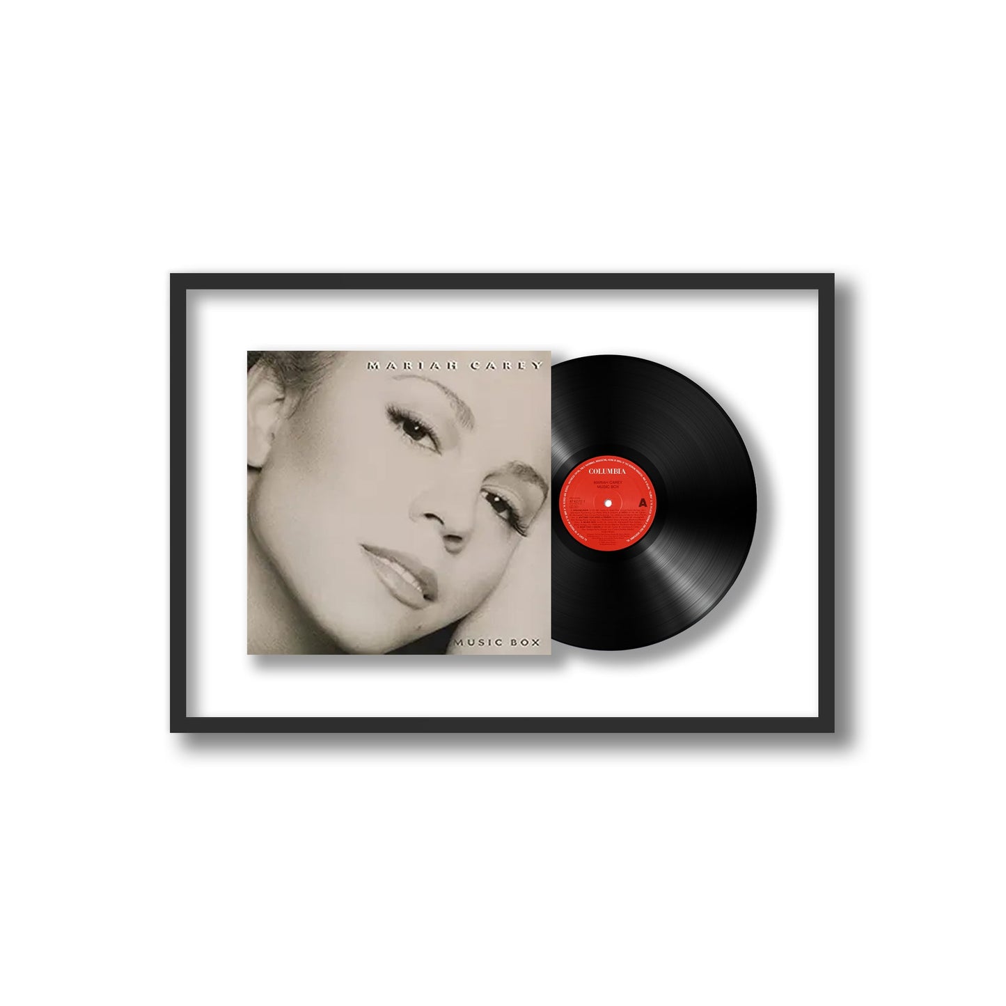 Mariah Carey Music Box Framed Vinyl Record