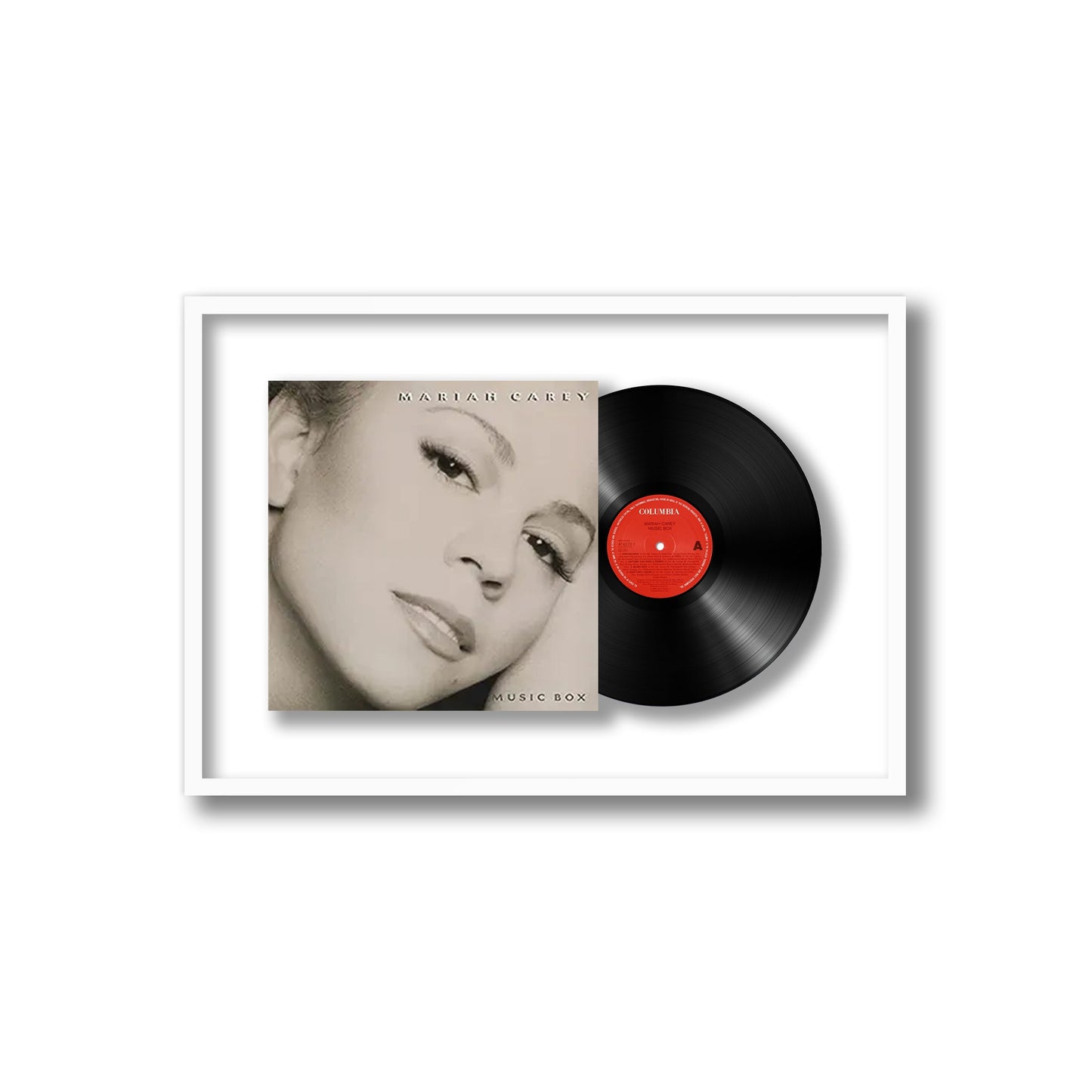 Mariah Carey Music Box Framed Vinyl Record