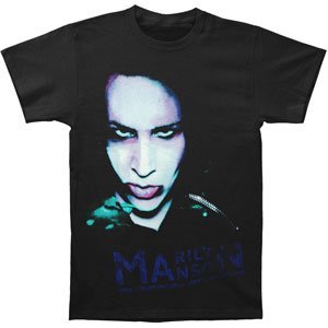 Marilyn Manson Marilyn Manson Oversaturated Men'S T-Shirt, Black, Large [T-Shirt]