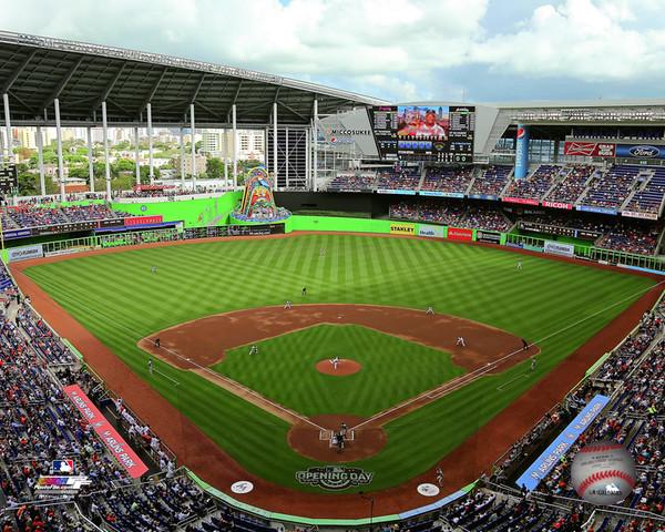 Miami Marlins Marlins Park 8" x 10" Baseball Stadium Photo