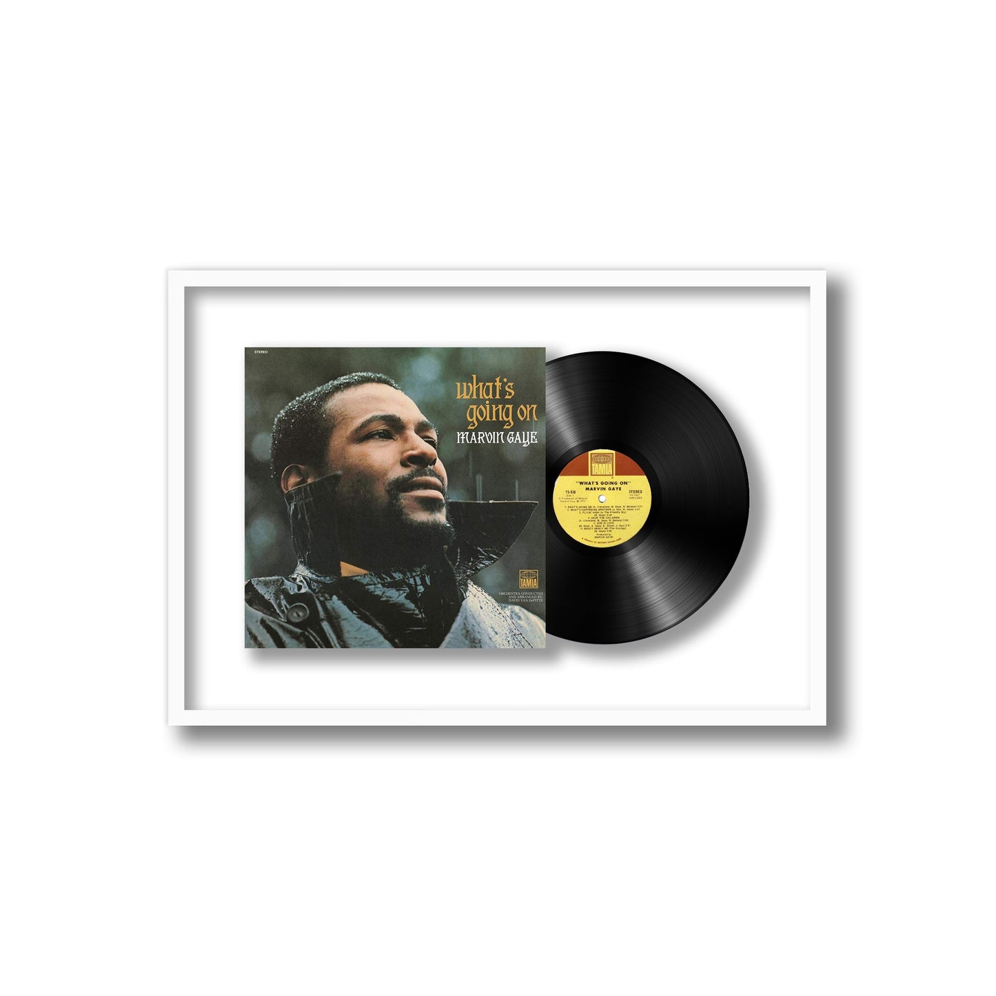 What's Going On Framed Vinyl Record