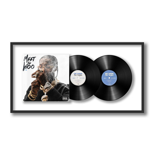 Pop Smoke Meet The Woo 2 Framed Vinyl Record
