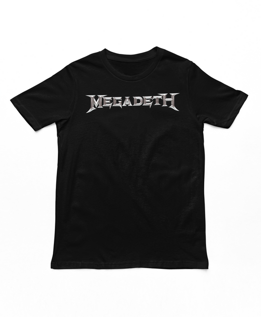 Megadeth Logo Mens T Shirt Black