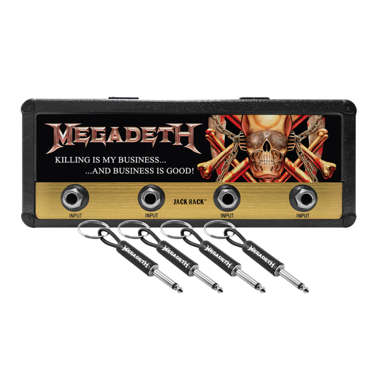 Megadeth Magnetic Jack Rack® Pluginz Keychains