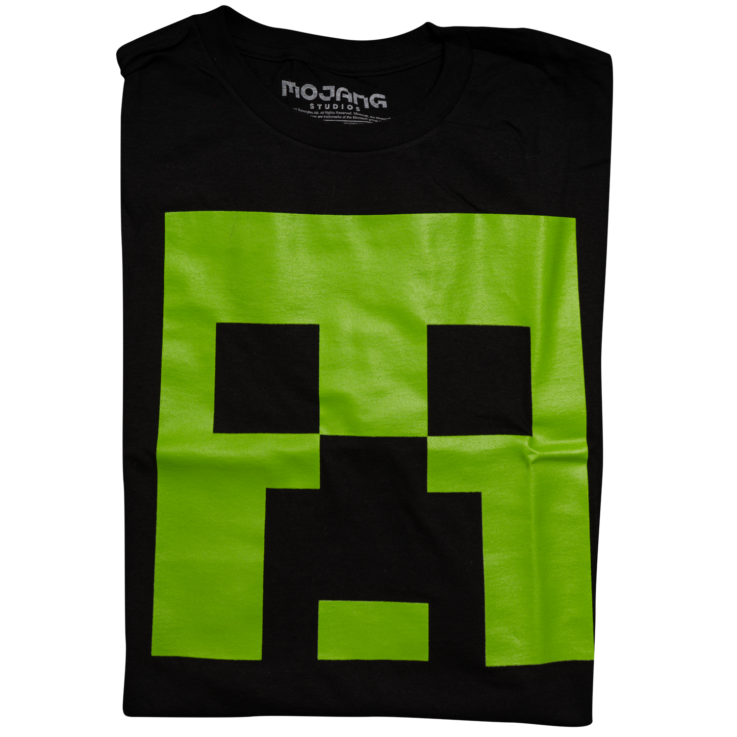 Men's Minecraft Fear the Creeper Glow in Dark 2 Piece Set T-shirt