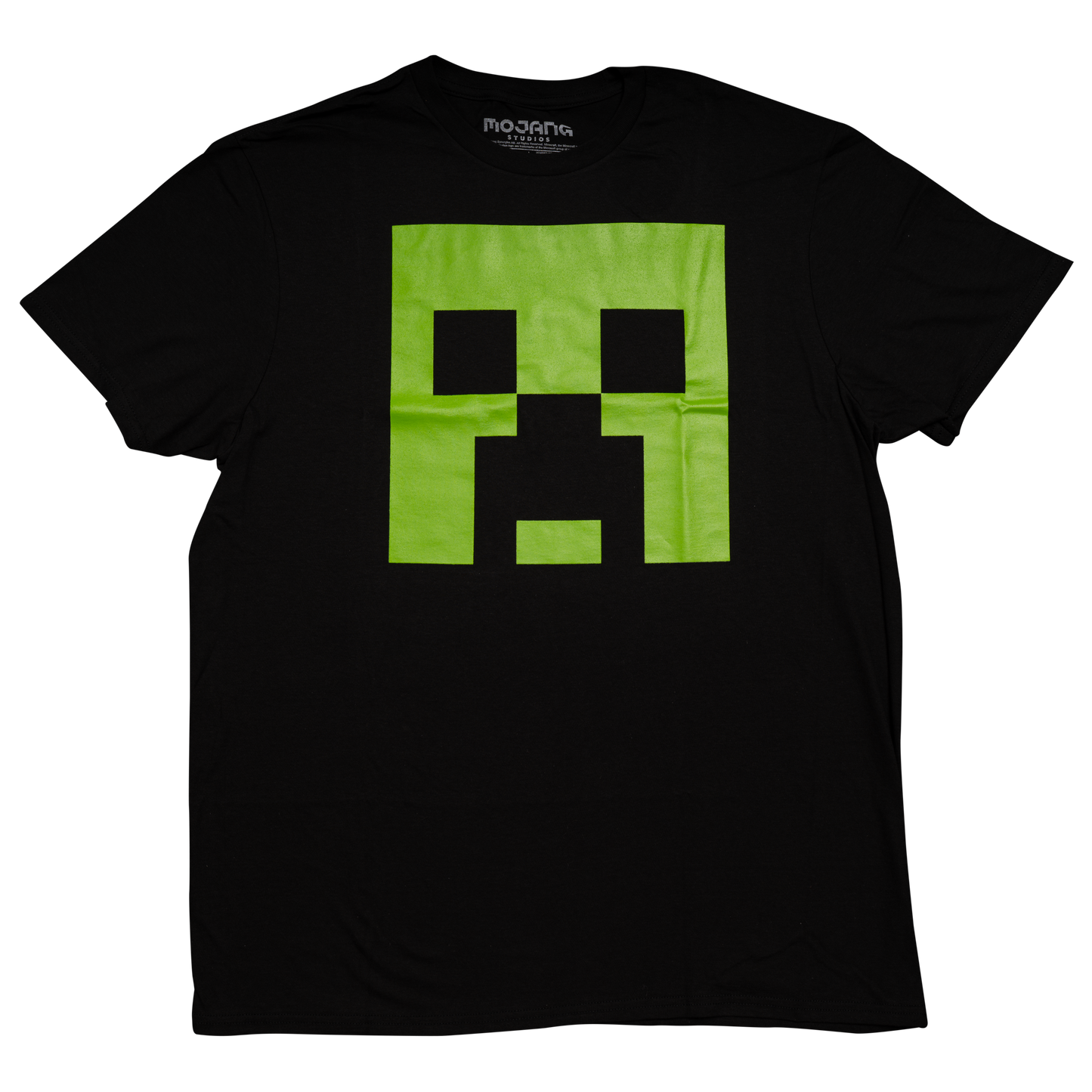Men's Minecraft Fear the Creeper Glow in Dark 2 Piece Set T-shirt