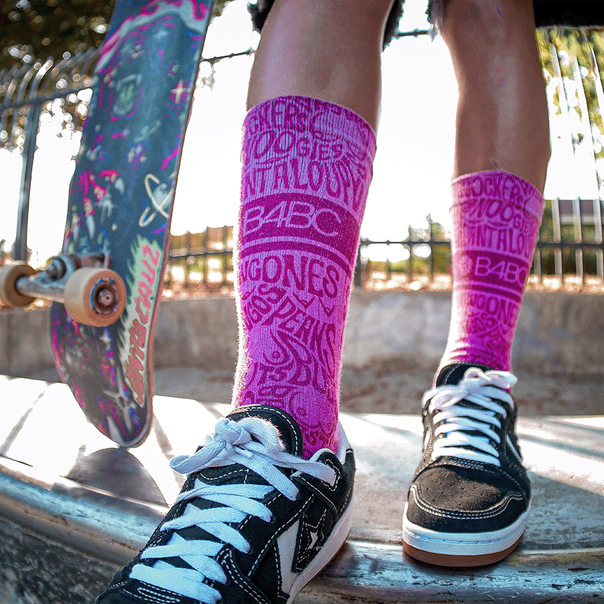 B4BC Awareness Adult Crew Socks
