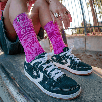 B4BC Awareness Adult Crew Socks