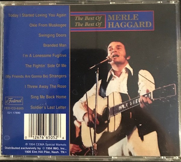 Merle Haggard – Best of the Best Music CD