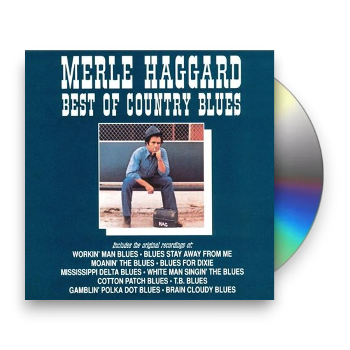 Merle Haggard – Best of the Country Blues Music CD