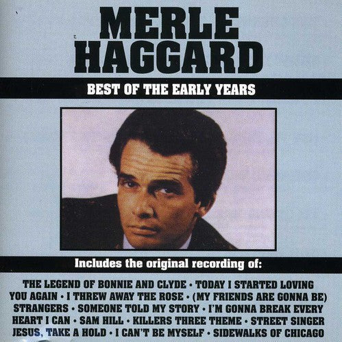Merle Haggard – Best of the Early Years Music CD