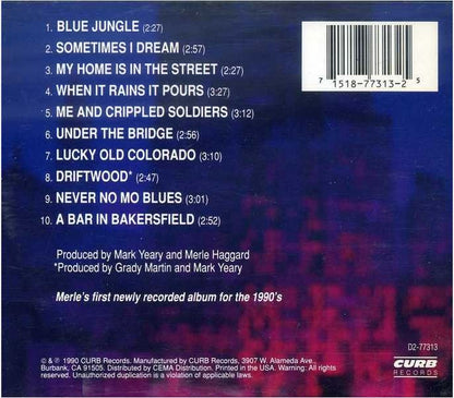 Merle Haggard – Blue Jungle Music CD