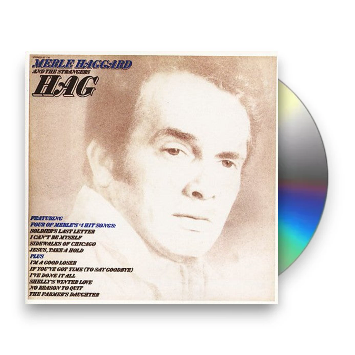 Merle Haggard – Hag / Someday We'll Look Back Music CD