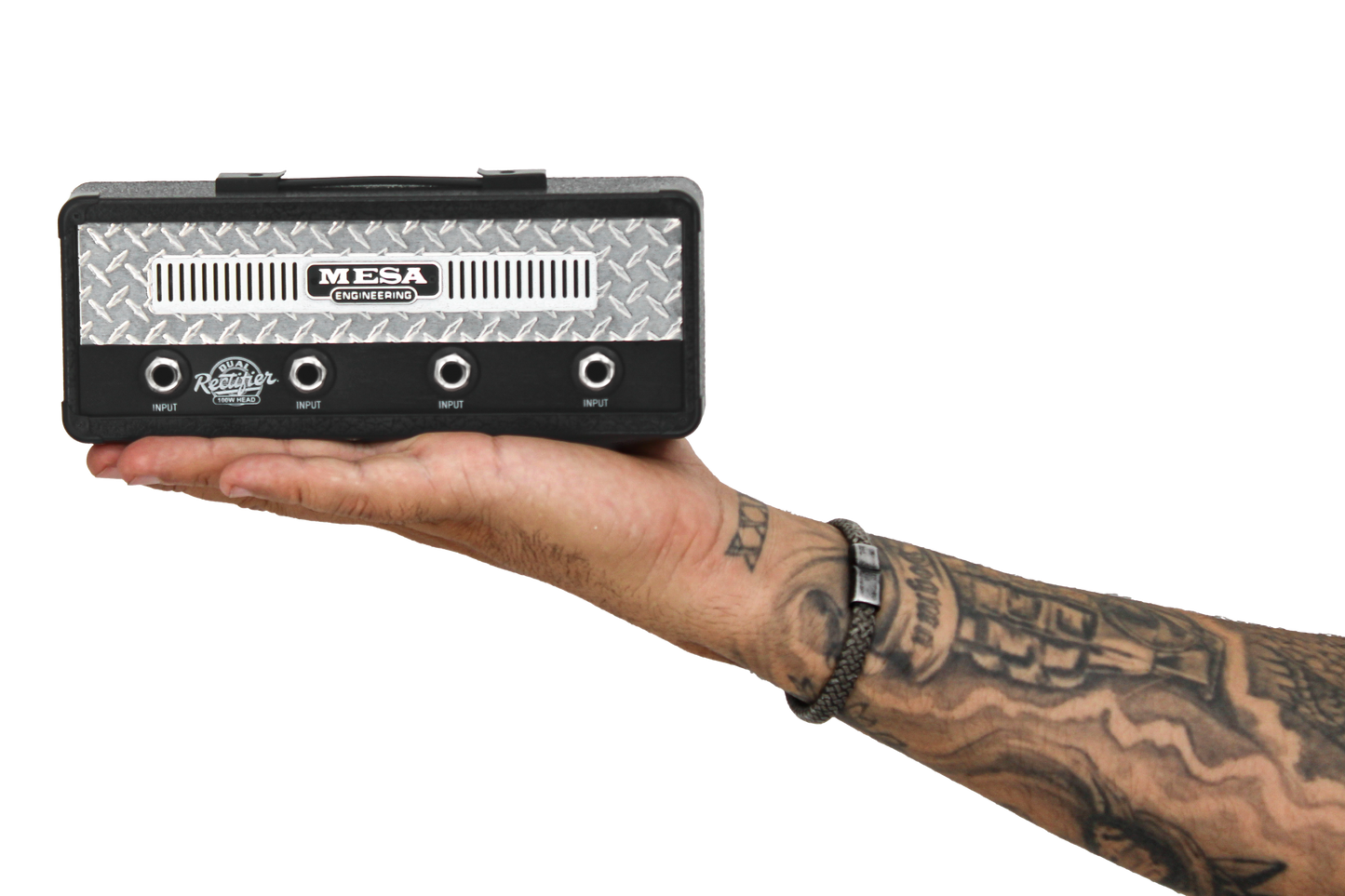 Mesa Boogie Dual Rectifier Chrome Jack Rack® Pluginz Keychains