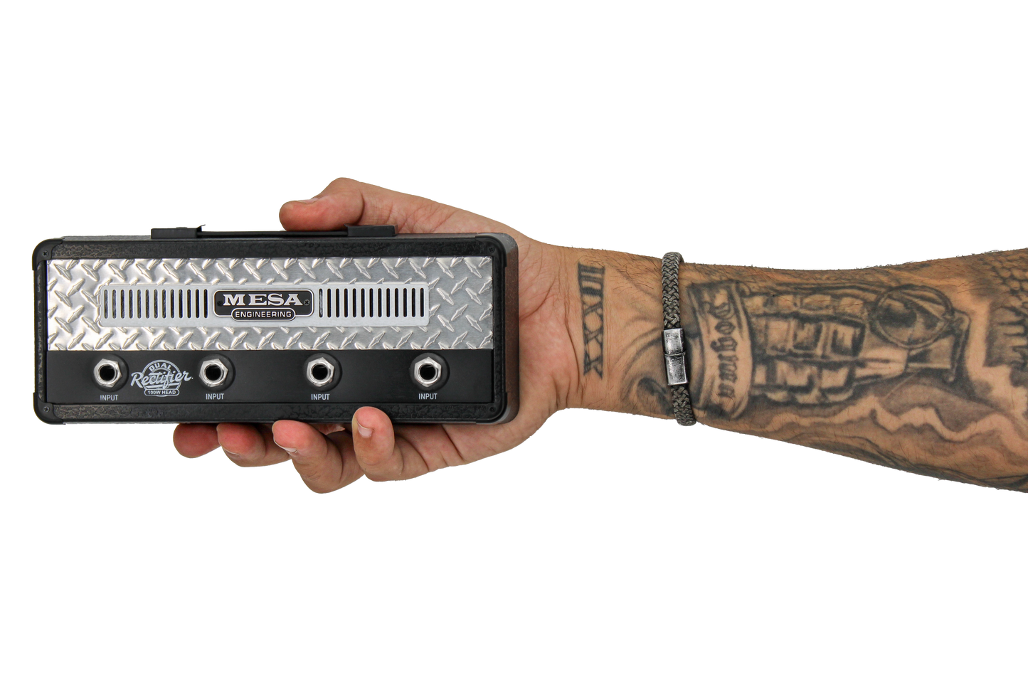 Mesa Boogie Dual Rectifier Chrome Jack Rack® Pluginz Keychains