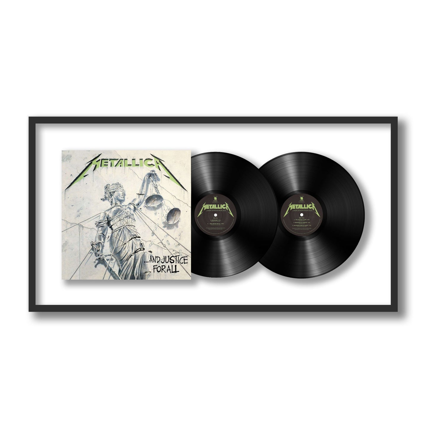 Metallica ...And Justice For All Framed Vinyl Record