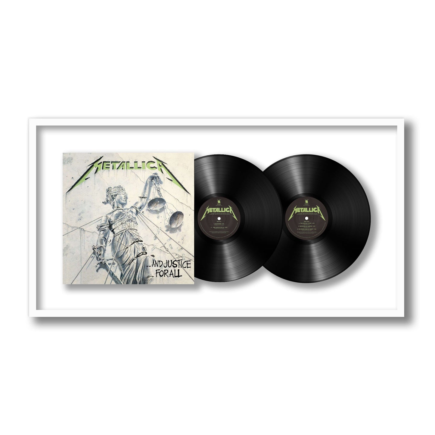 Metallica ...And Justice For All Framed Vinyl Record