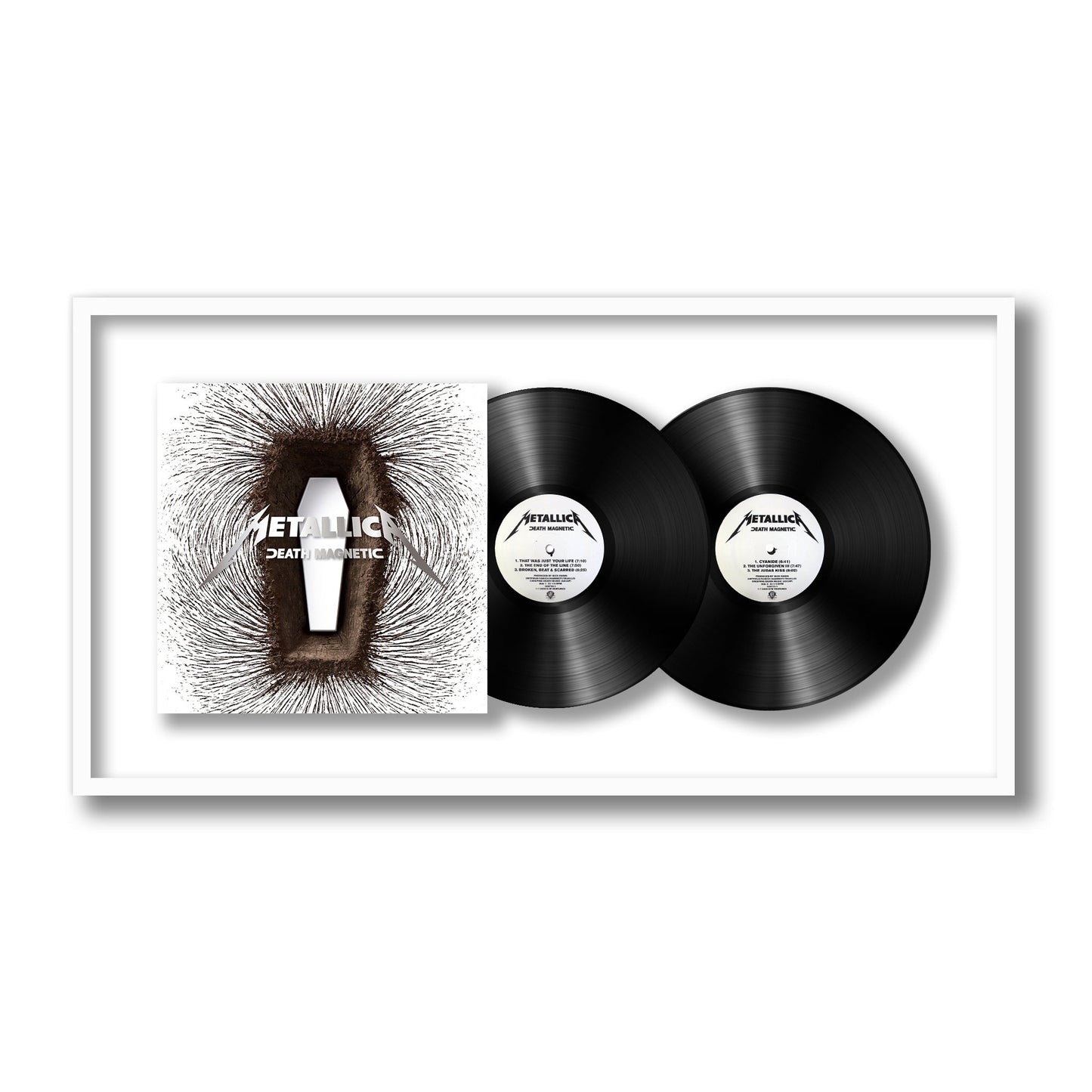 Metallica Death Magnetic Framed Vinyl Record