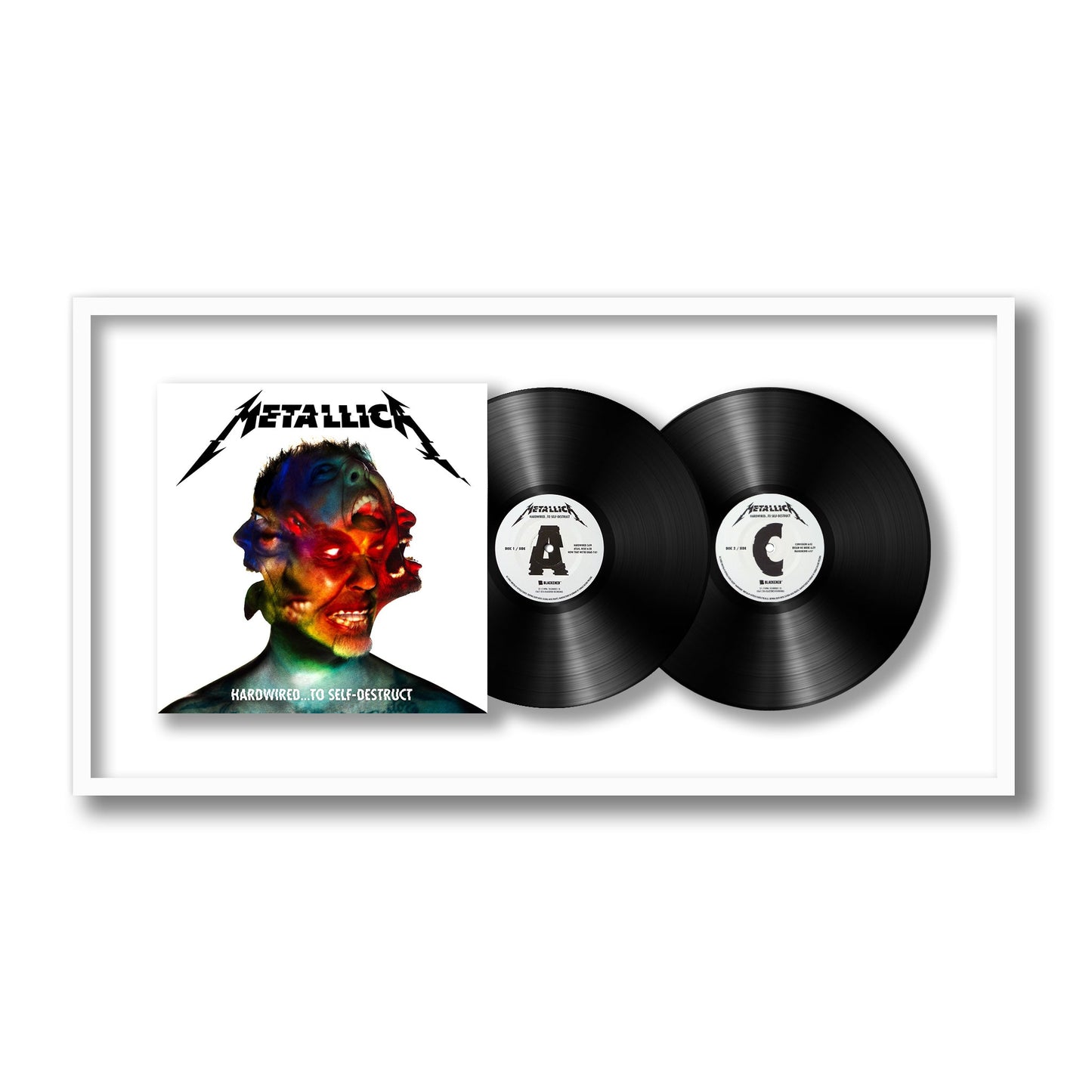 Metallica Hardwired... To Self-Destruct Framed Vinyl Record