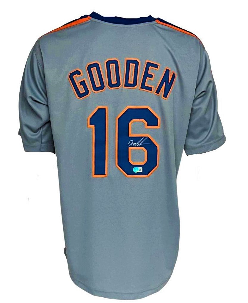 Dwight Gooden New York Mets Autographed Baseball Jersey