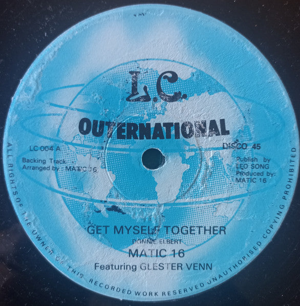 Get Myself Together [LP] Vinyl Record Album Cover