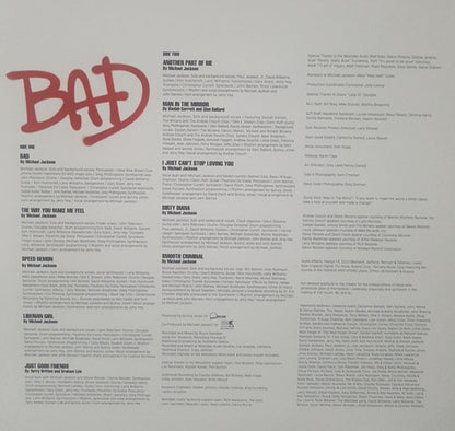 Michael Jackson – Bad (Picture Disc LP Vinyl) Vinyl Record