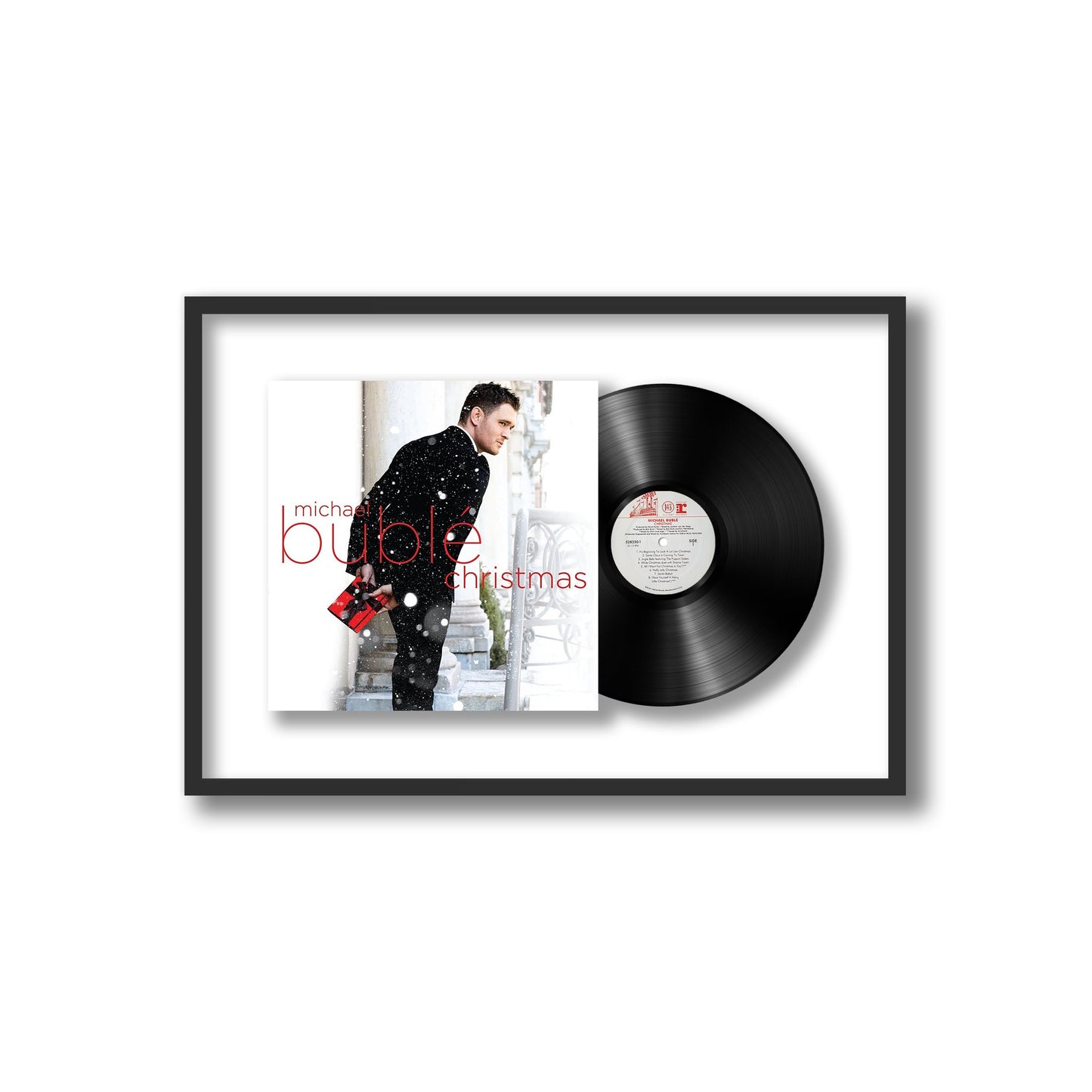 Michael Bubblé Christmas Framed Vinyl Record