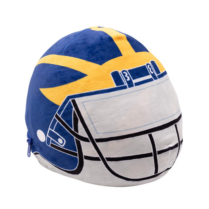 University of Michigan Helmet Snugible 2-in-1 Blanket Hoodie & Pillow