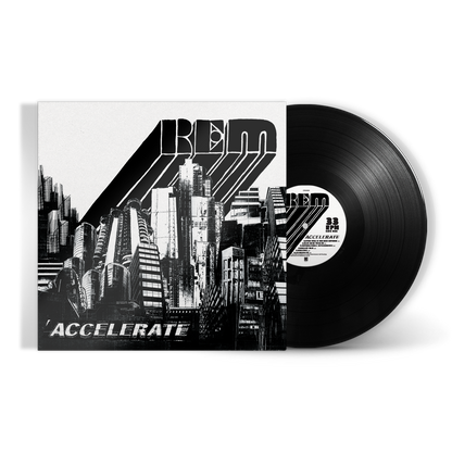 R.E.M. Accelerate (Black LP) Vinyl Record