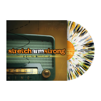 Stretch Arm Strong ‘A Revolution Transmission’ LP (Limited Edition – Only 300 made, Transparent White w/ Orange, Green, Black Splatter Vinyl) Vinyl Record
