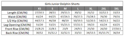 Ghost Papa Dolphin Junior Women's Shorts - Blue/Black Officially Licensed