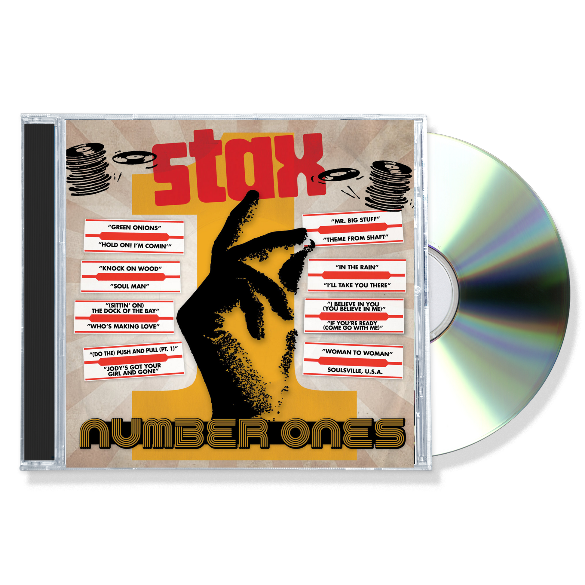 Stax Number Ones Music CD