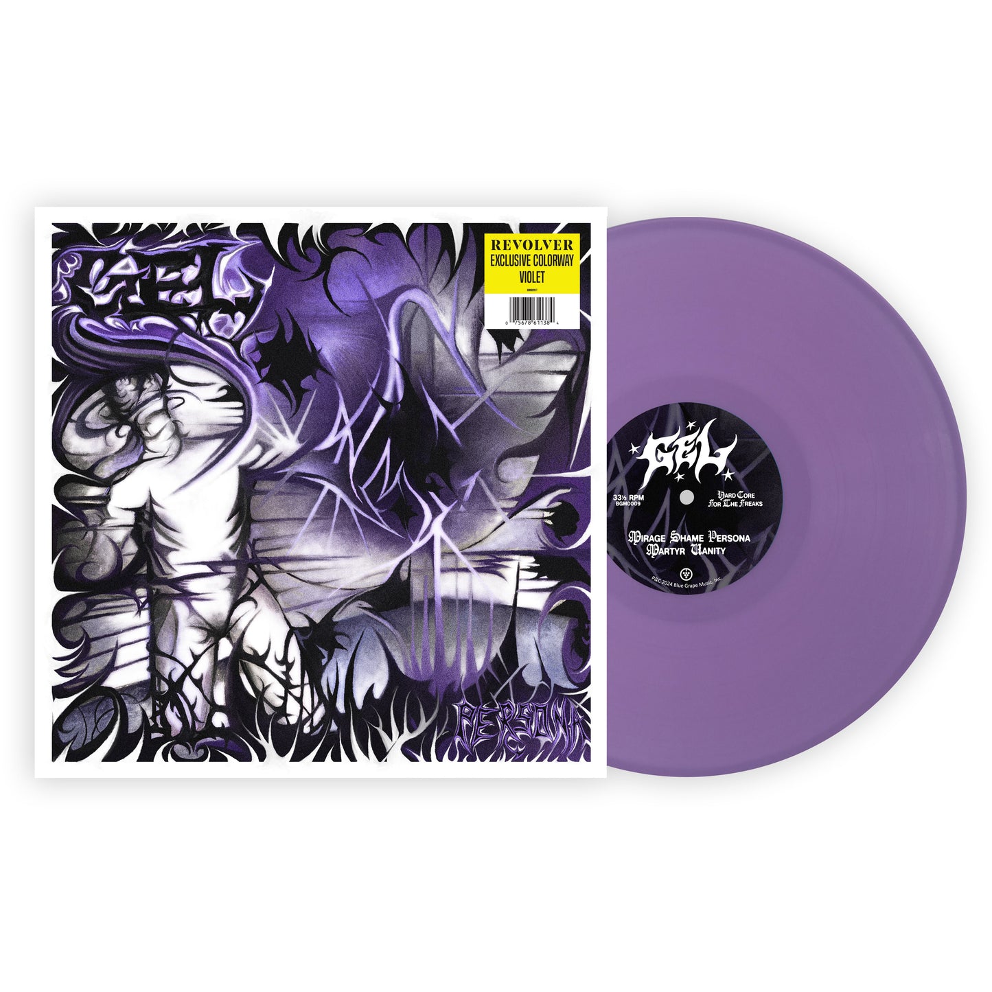 GEL ‘Persona’ EP (Limited Edition – Only 300 made, Violet Vinyl) Vinyl Record