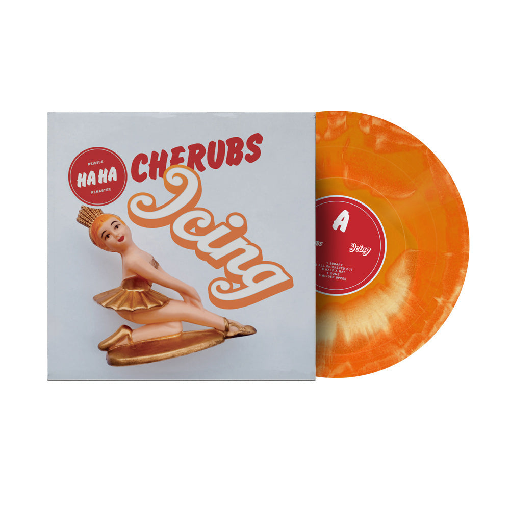 CHERUBS ‘Icing’ LP (Limited Edition – Only 200 Made, White & Orange A Side/B Side Vinyl) Vinyl Record