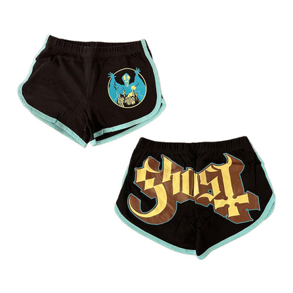 Ghost Papa Dolphin Junior Women's Shorts - Blue/Black Officially Licensed