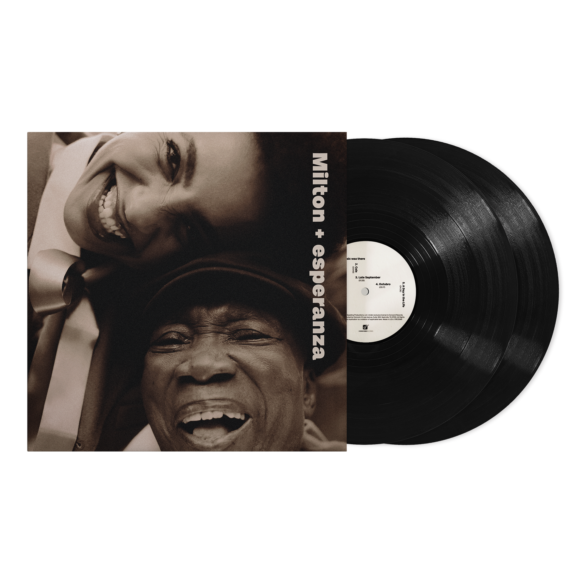 Milton + esperanza - Black Vinyl 2 LP Vinyl Record