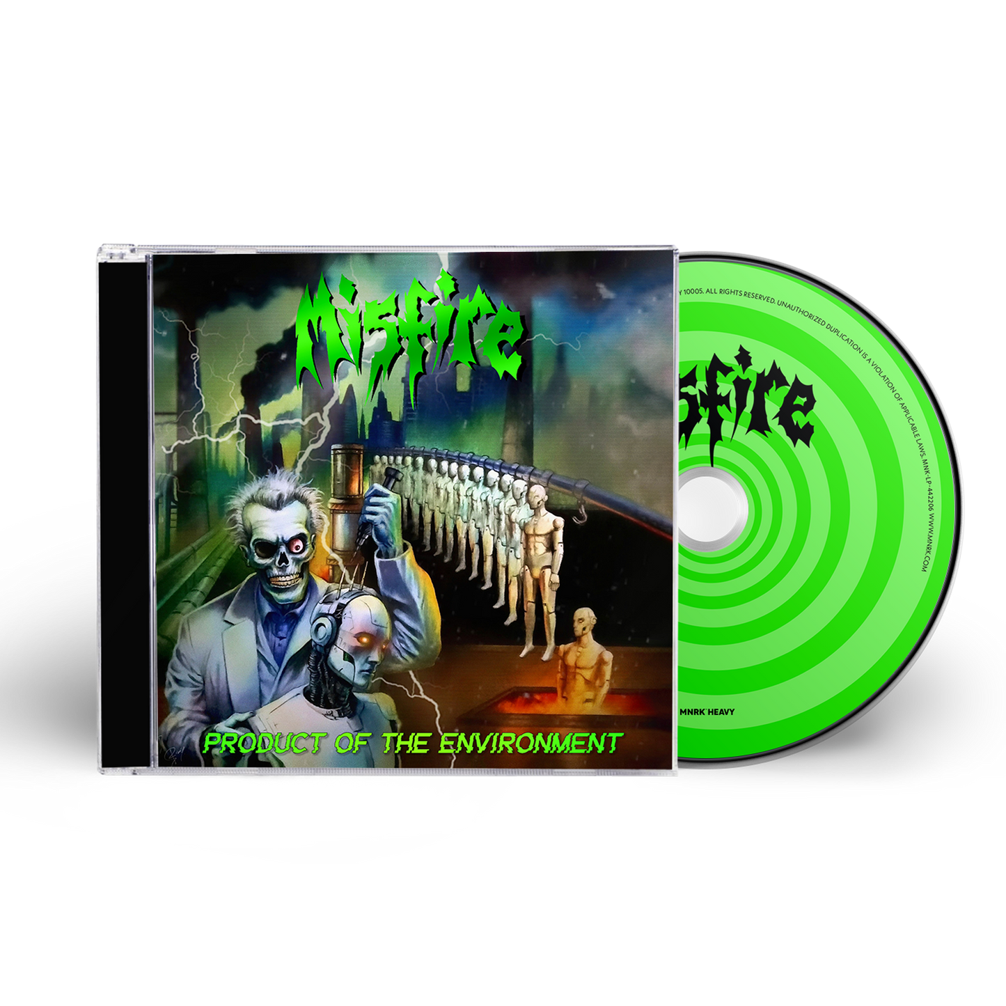 Misfire - Product Of The Environment Music CD