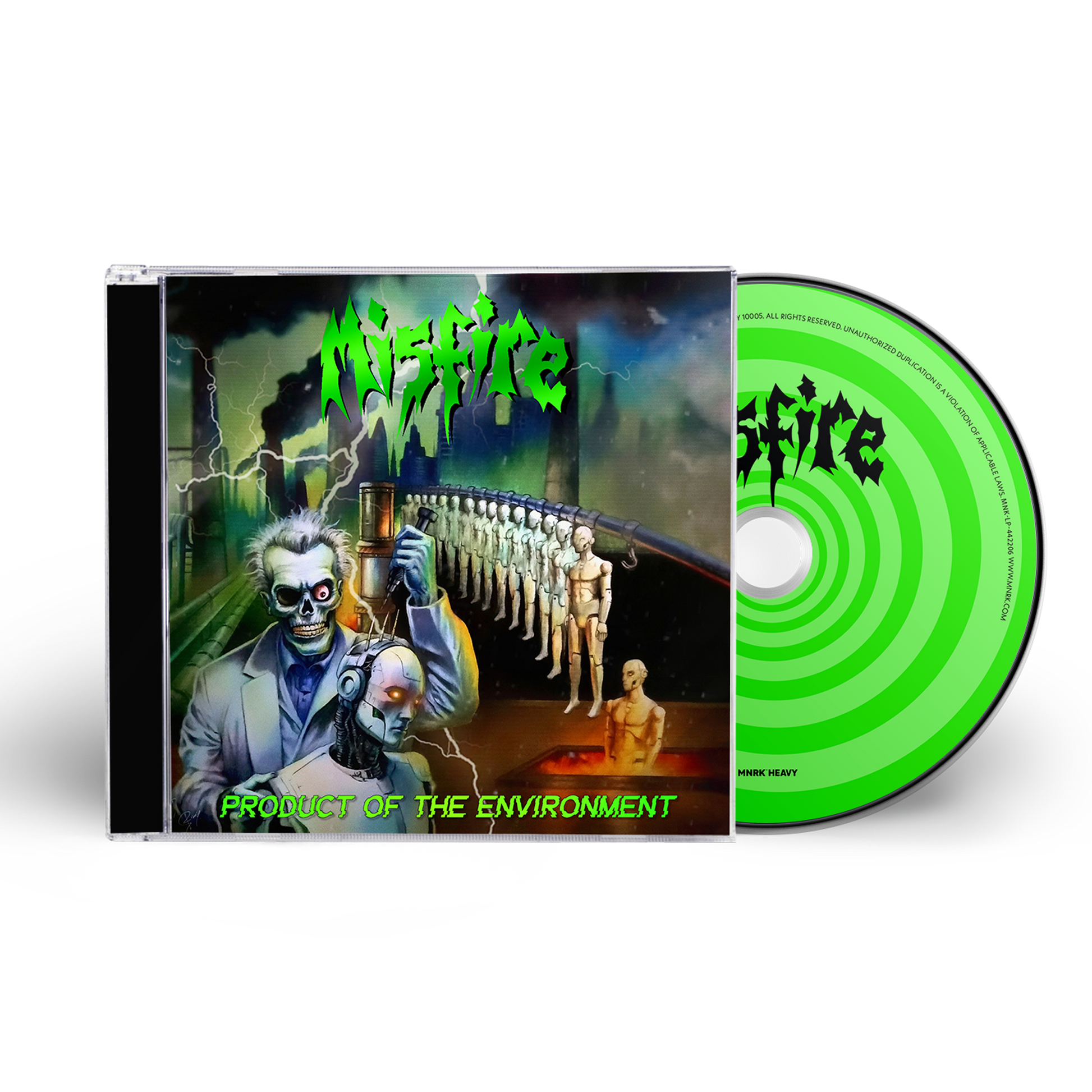 Misfire - Product Of The Environment Music CD