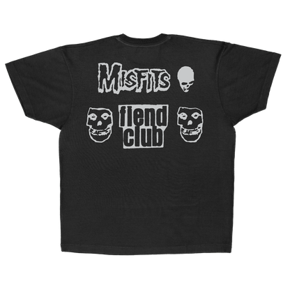 Misfits Fiend Club Mens T Shirt Black Officially Licensed