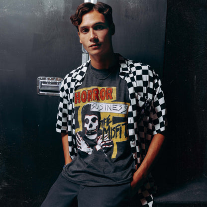 Misfits Horror Mens T Shirt Black Officially Licensed