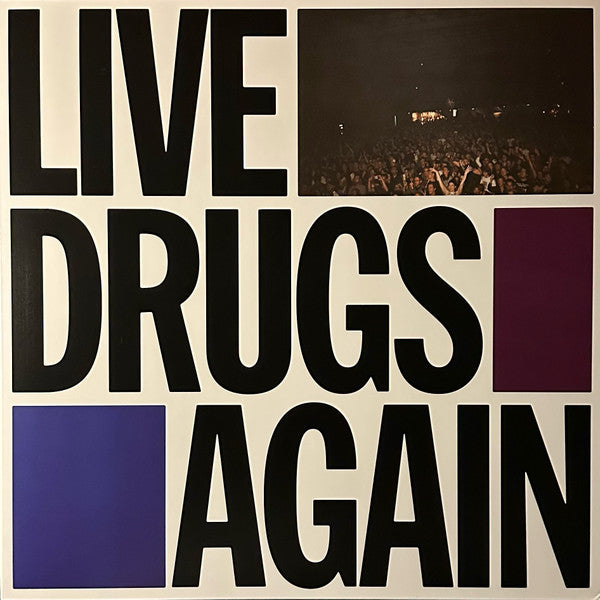 The War On Drugs - Live Drugs Again (Gate) (Ofgv) (Post) [LP] Vinyl Record Album Cover