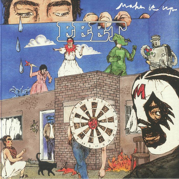 Feet - Make It Up (Blue) [Colored Vinyl] (Uk) Vinyl Record Album Cover