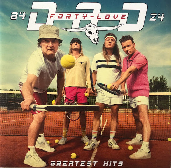 D-A-D - Forty Love: Greatest Hits [LP] Vinyl Record Album Cover